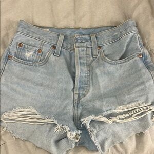Denim Blue Women's Shorts